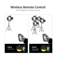 ⁦ضوء ليد  YC Onion RGB مع تطبيق التحكم مع شاشة LCD⁩ - الصورة ⁦2⁩