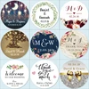 100, Customized Wedding Stickers, Invitations Seals, Favors  Labels, Add Your Logo, Picture, Text, Personalised, Custom Stickers ► Photo 3/6