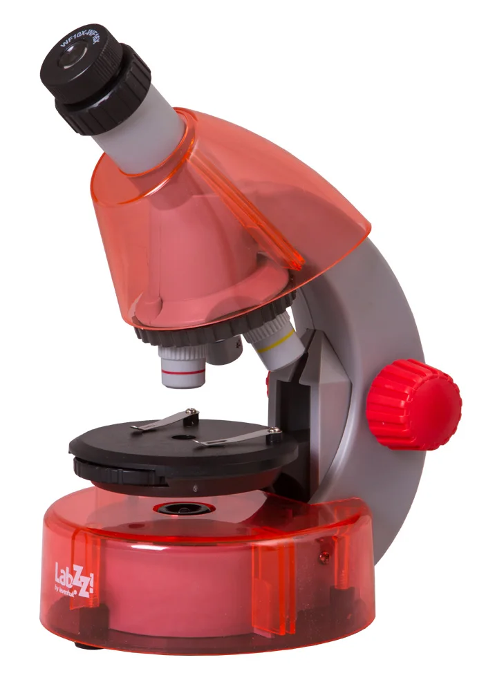 Микроскоп Levenhuk LabZZ M101 Amethyst\Аметист - Цвет: Апельсин