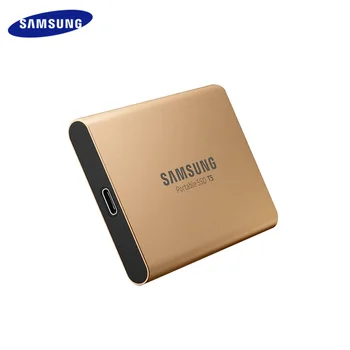 

SAMSUNG External SSD T5 500GB 1TB Portable Solid State Disk High Speed Flash Hard Disk Compatible With Phone/Computer