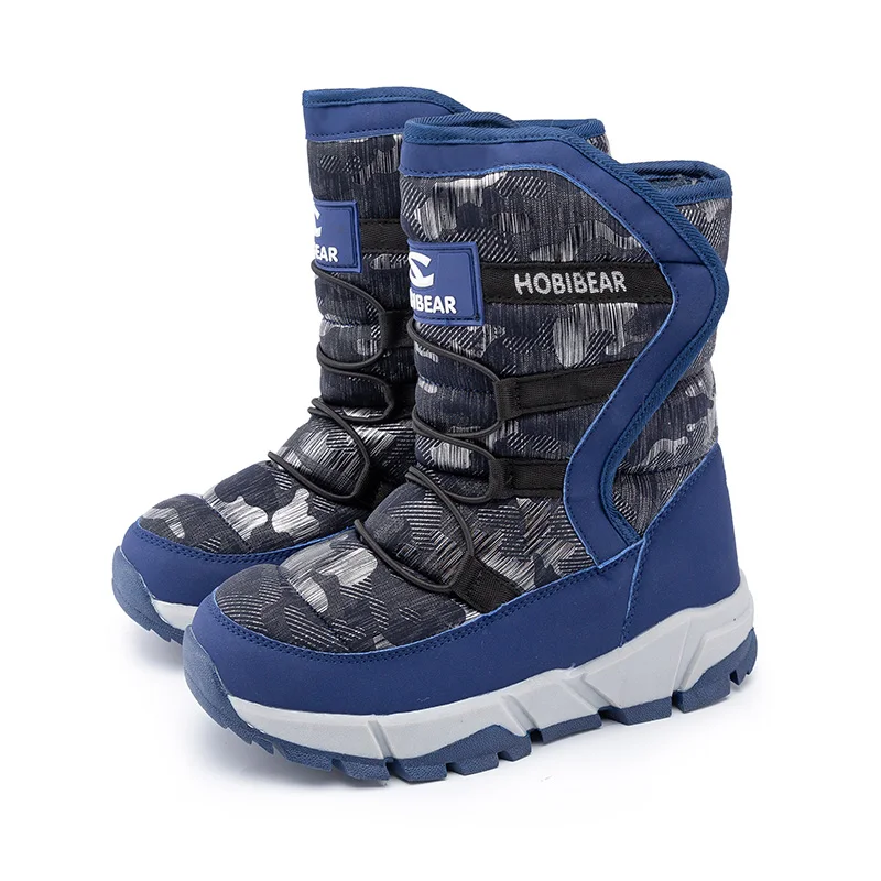 Skup SKHEK 30 stopni zimowe ciepłe buty dla dzieci, moda wodoodporne buty dla dzieci, dziewczyny chłopcy buty idealne dla akcesoria dla dzieci