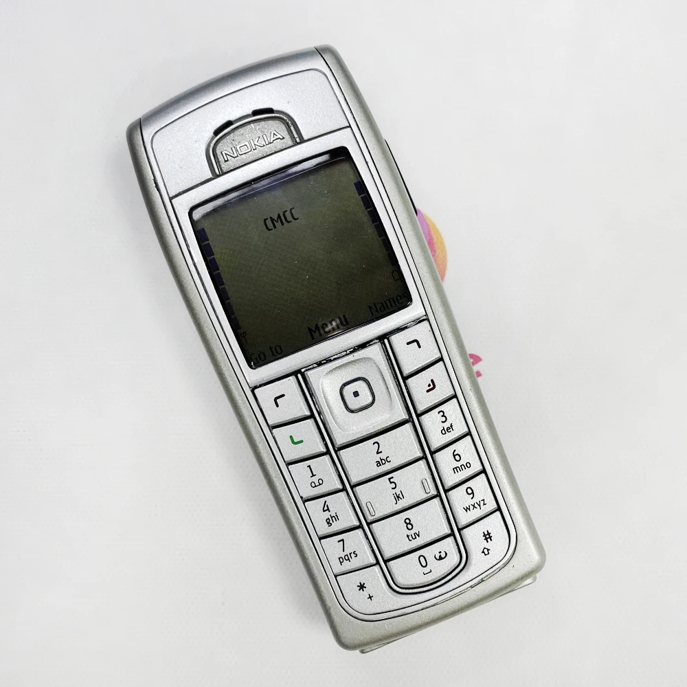 NOKIA-teléfono móvil 6230i reacondicionado, celular GSM TRIBAND original, teclado ruso y árabe desbloqueado