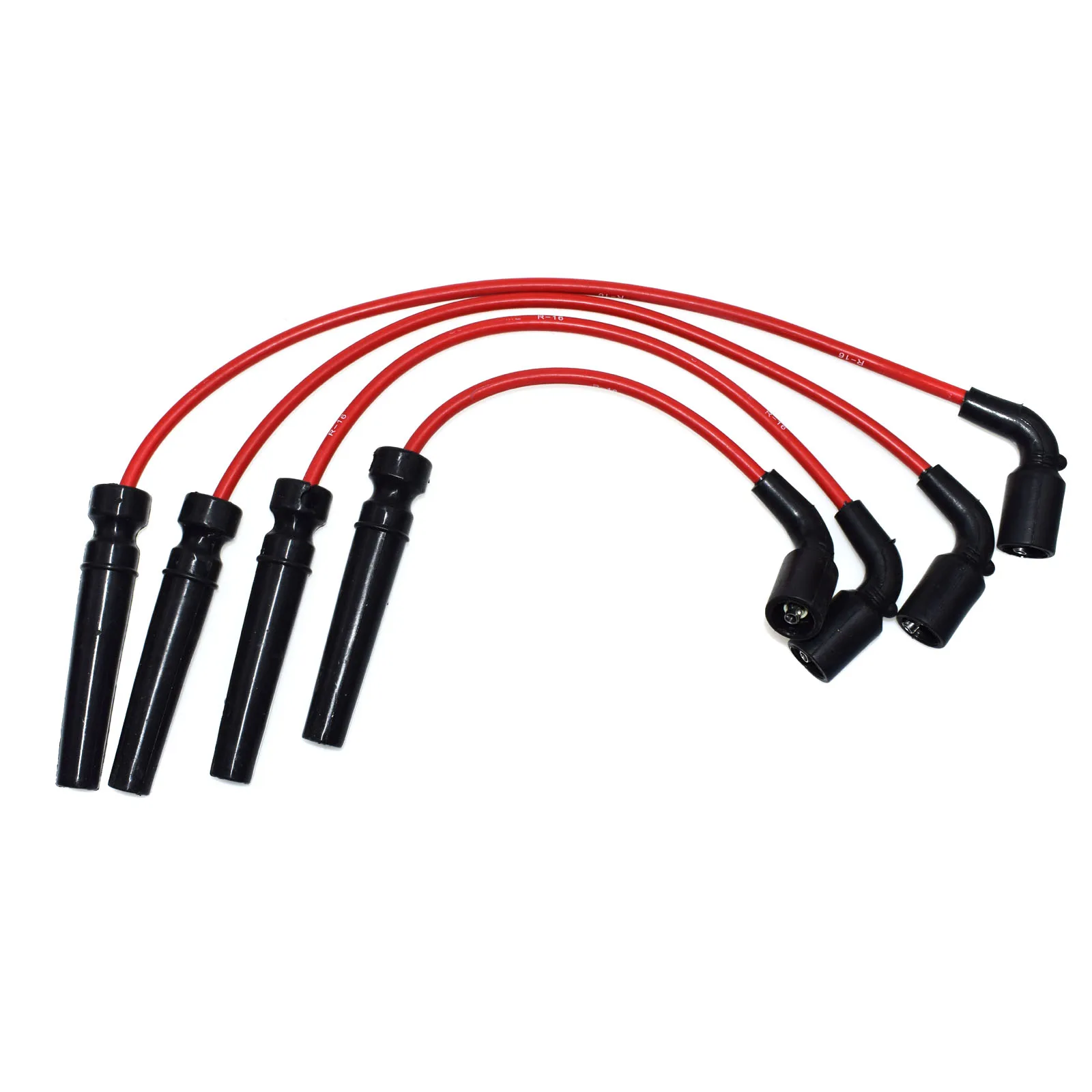 WOLFIGO 4 шт. набор свечей зажигания для Chevrolet Aveo Aveo5 Pontiac Wave Suzuki Swift Daewoo Lanos 56010
