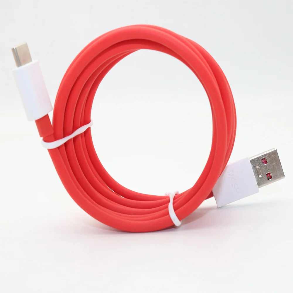 USB 3,1 Тип C кабель Warp тире зарядный кабель для Oneplus One Plus 7 Pro 6, 6 комплектов/партия, быстром тире Зарядное устройство телефона для зарядки 5V 4A