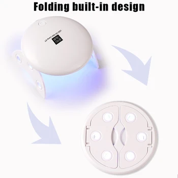 

Hot Manicure Phototherapy Machine Intelligent USB LED Nail Polish Dryer Lamp Baking Light Tools CNT 66