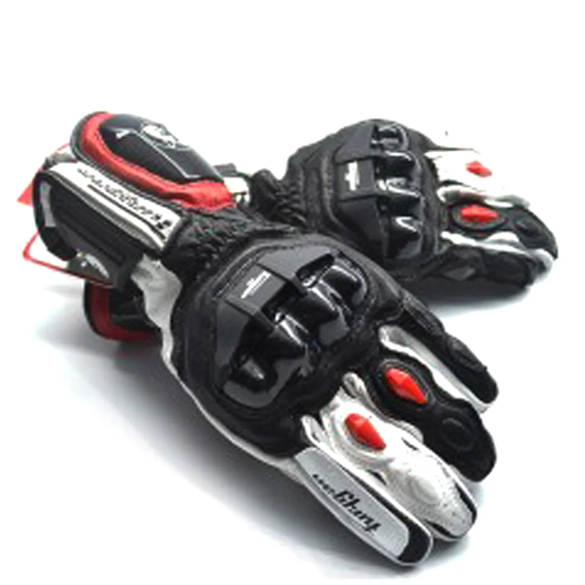 Аксессуары для moto cicleta Furygan AFS18 Guantes de carreras de dedos completos moto cross Luvas de cuero genuino moto Guantes