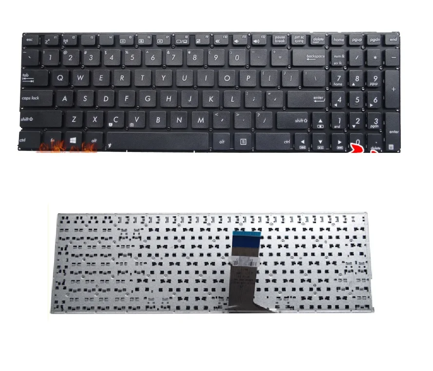 SSEA Новинка Клавиатура для ноутбука ASUS F555 F555L F555LA F555LD F555LN F555LP X555 X555L X555Y A555L K555L W509 W519 |