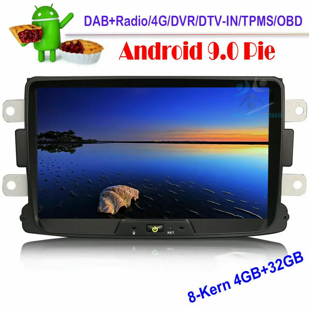 Android 9 0 Автомобильный DVD Радио стерео плеер DAB + wifi Bluetooth gps навигация головное