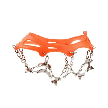 

13 Teeth Ice Snow Grips Crampon Winter Hiking Climbing Shoes Cleats Chain Camping Snow Crampon Climbing Anti-slip Ice Gripper
