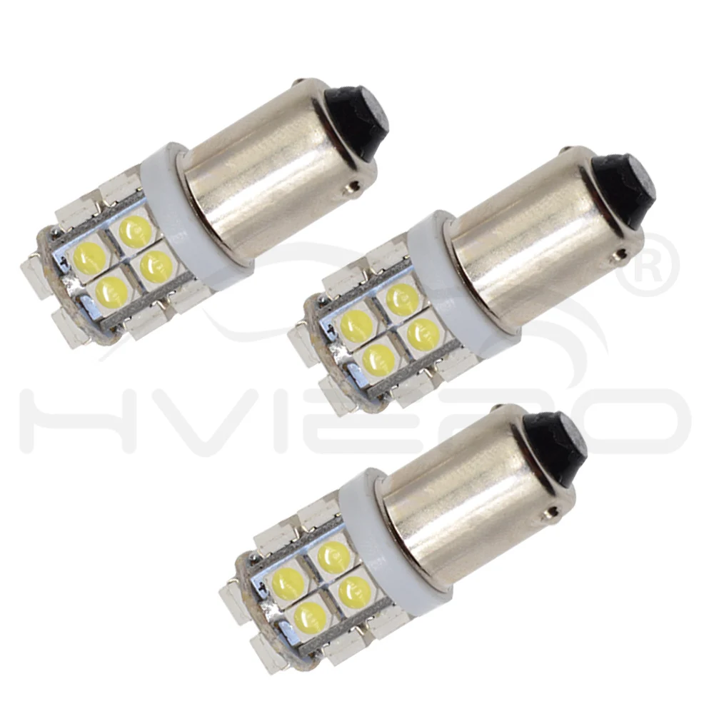 2шт белый яркий DC 12V T11 Ba9s T4W 3528 20smd 1210 маркер Led интерьер чтения номерной знак лампы