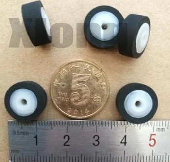 

4pcs 13mmx7mmx2mm Card Seat Sound Belt Pulley,Recorder Belt Pulley