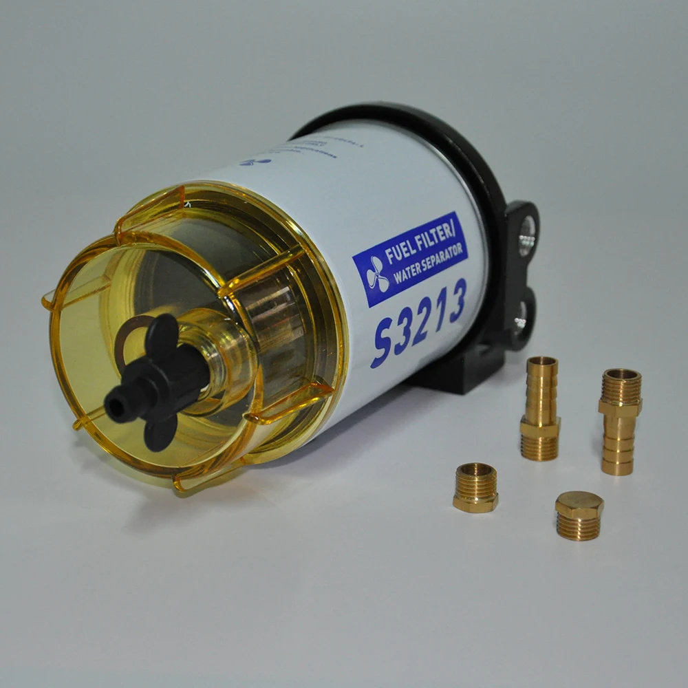 3/8inch NPT топливный фильтр тонкой очистки/водоотделитель Системы S3213 для лодочный подвесной мотор для качественных материалов