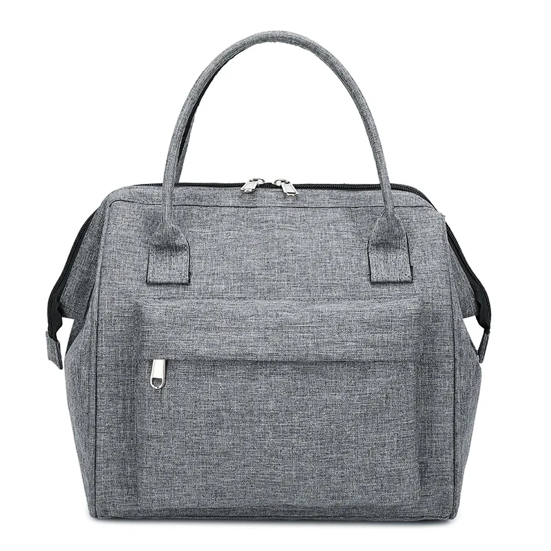 

Large Portable Insulated Canvas lunch Bag Thermal Food Picnic Lunch Bags Women kids Men Cooler Lunch Box Bag Tote