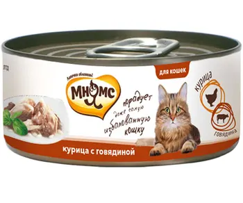 

MNYAMS MNYAMS for adult cats with chicken and beef in jelly 70g