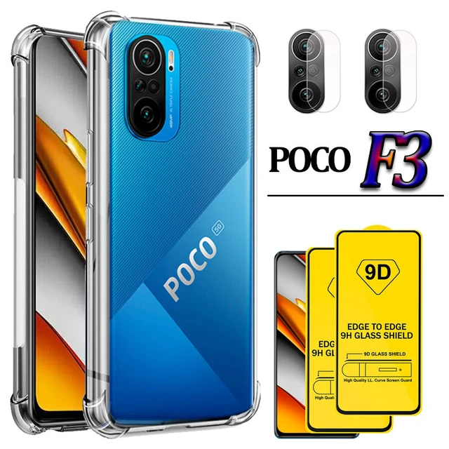 Phone Accessories Cases For Poco F3 Pro Case PocoF3 Poco F 3 Shockproof  Cover On Xiomi