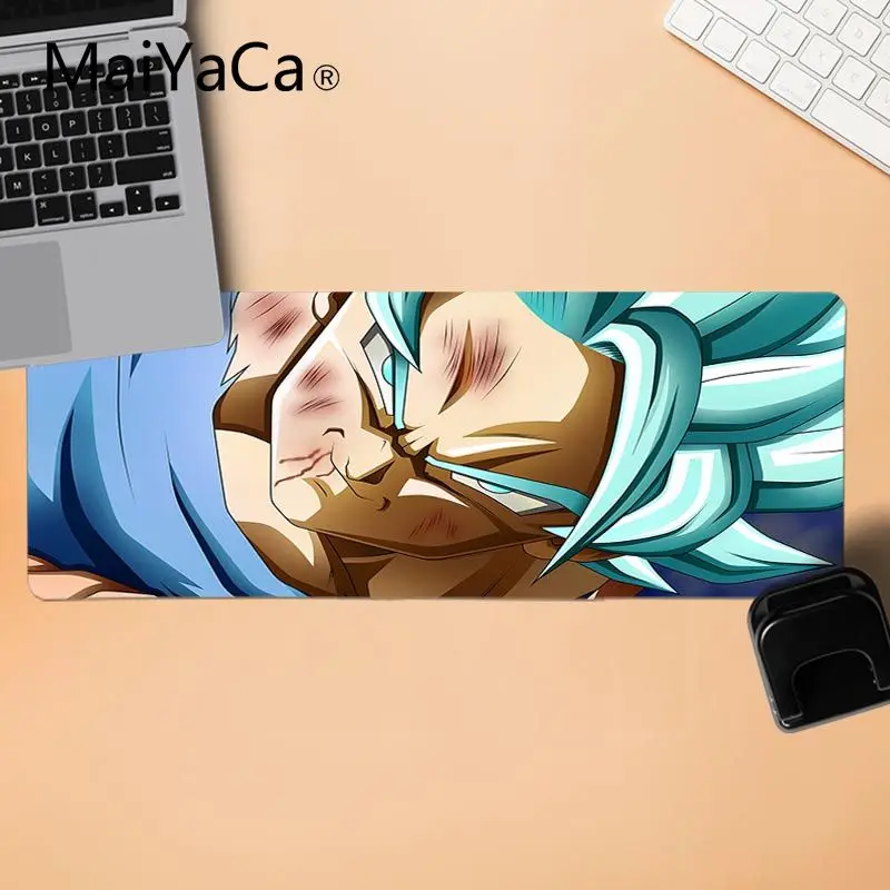 LockEdge 30x80cm MaiYaCa Нескользящие ПК Dragon Ball компьютерные игровые коврики геймер скорость мыши розничная маленький резиновый коврик для мыши - Цвет: LockEdge 30x80cm
