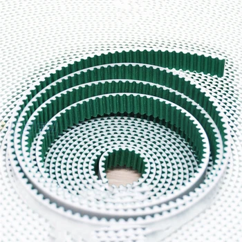 

1Meter Open Timing Belt With Steel Core Polyurethane Timing Belt Tooth Surface With Green 3M S3M 5M S5M Width 10/15/20/25/30mm