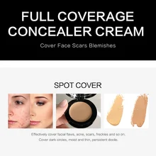 Новинка, Женский Крем-корректор для лица, водостойкий, для лица, поры, для глаз, темные круги, покрытие, инструмент для макияжа, WSH99