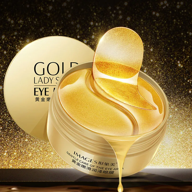 

Gold Moisturizing Eyes Masks Hot 60pcs=30Pairs Crystal Collagen Dark Circle Remove Wrinkle Eye Patches Mask Foe Dropshipping