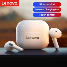 Original Lenovo LP40 wireless Headphones TWS Bluetooth Earphones Touch Control Sport Headset Stereo Earbuds For Phone Android