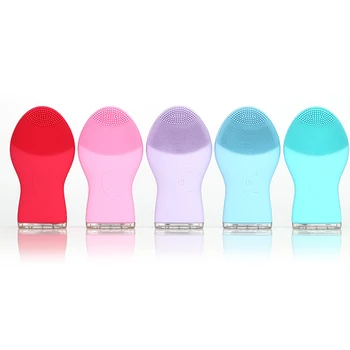 

Face Cleaning Brush Electric Sonic Facial Cleaner Soft Silicone Face Cleaner Massager Beauty Deep Cleaning Brush Waterproof