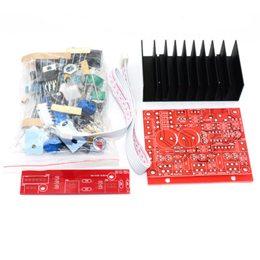 DIY Kit TDA2030A модуль бас 2,1 канала легко установить цифровые аксессуары сабвуфер усилитель доска высокой мощности мини компьютер универсальный - Цвет: DIY Kit