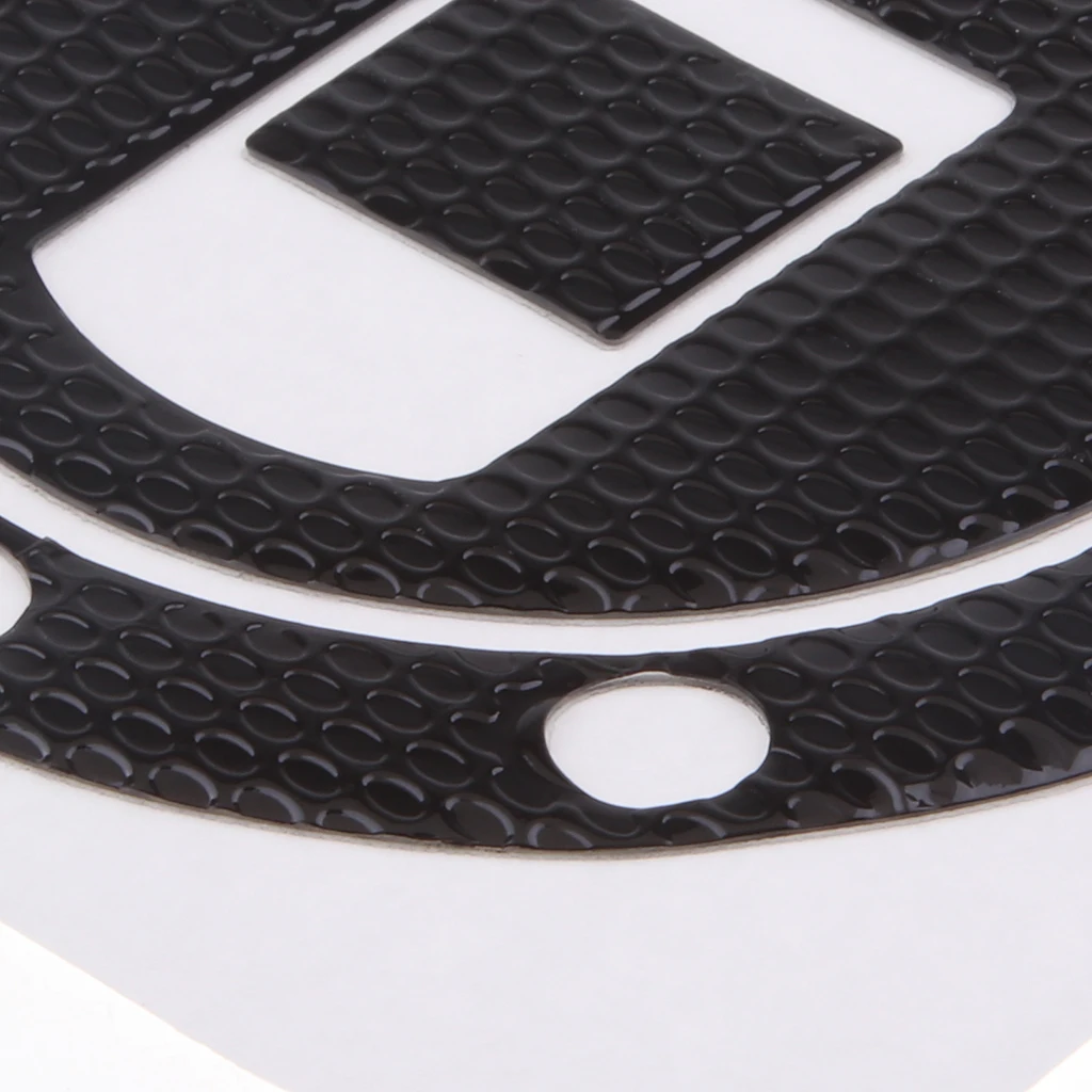 Black Gas Tank Fuel Cap Cover Protector Pad for Yamaha YZF R1/R6/FZ/FZR
