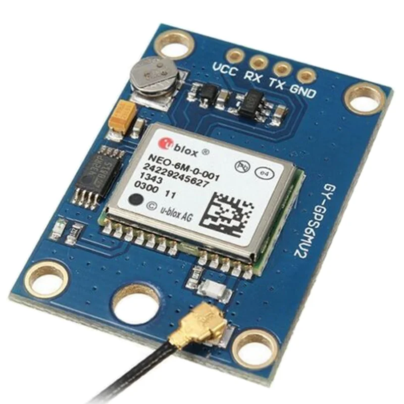 Контроллер полета GPS GY 6MV2 мощный модуль сигнала NEO6MV2 встроенный EEPROM для Arduino 1