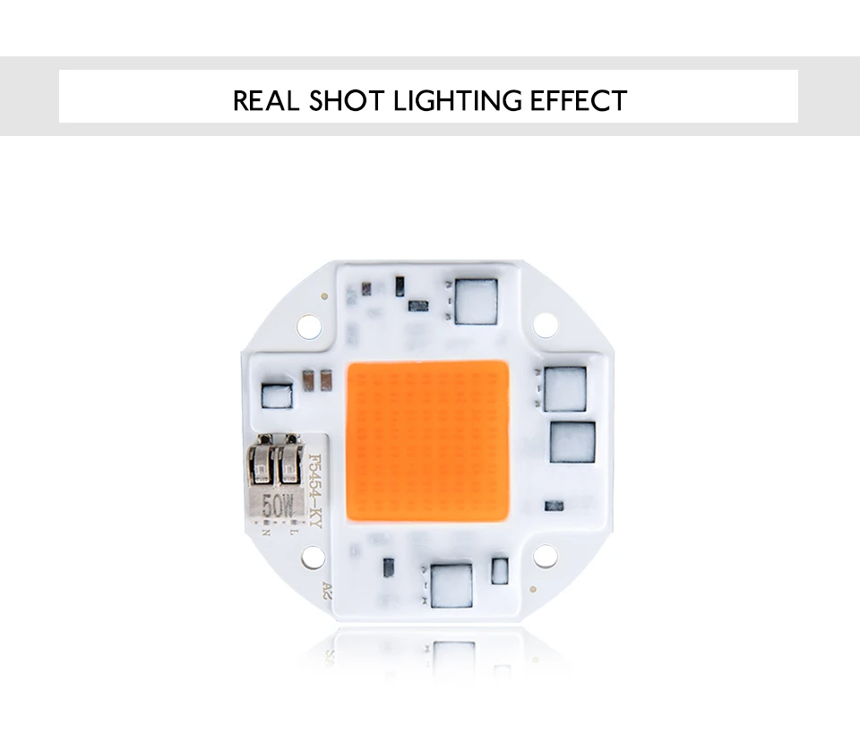 COB светодиодный чип для выращивания света, полный спектр переменного тока 220 в 110 В 20 Вт 30 Вт 50 Вт, лампа для выращивания растений, комнатный гроутент, лампа для рассады