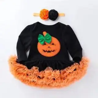 Baby Girl Romper tutu Dress Princess Cosplay Baby Clothing Sets Hallowmas Infant Toddler Party Costume Clothes - Цвет: Светло-голубой