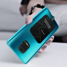 For Xiaomi Redmi Note 9s Qi Wireless Charging Charger USB Type C Receiver patch bag Wireless Charging Redmi Note 9 Pro Max 6.69