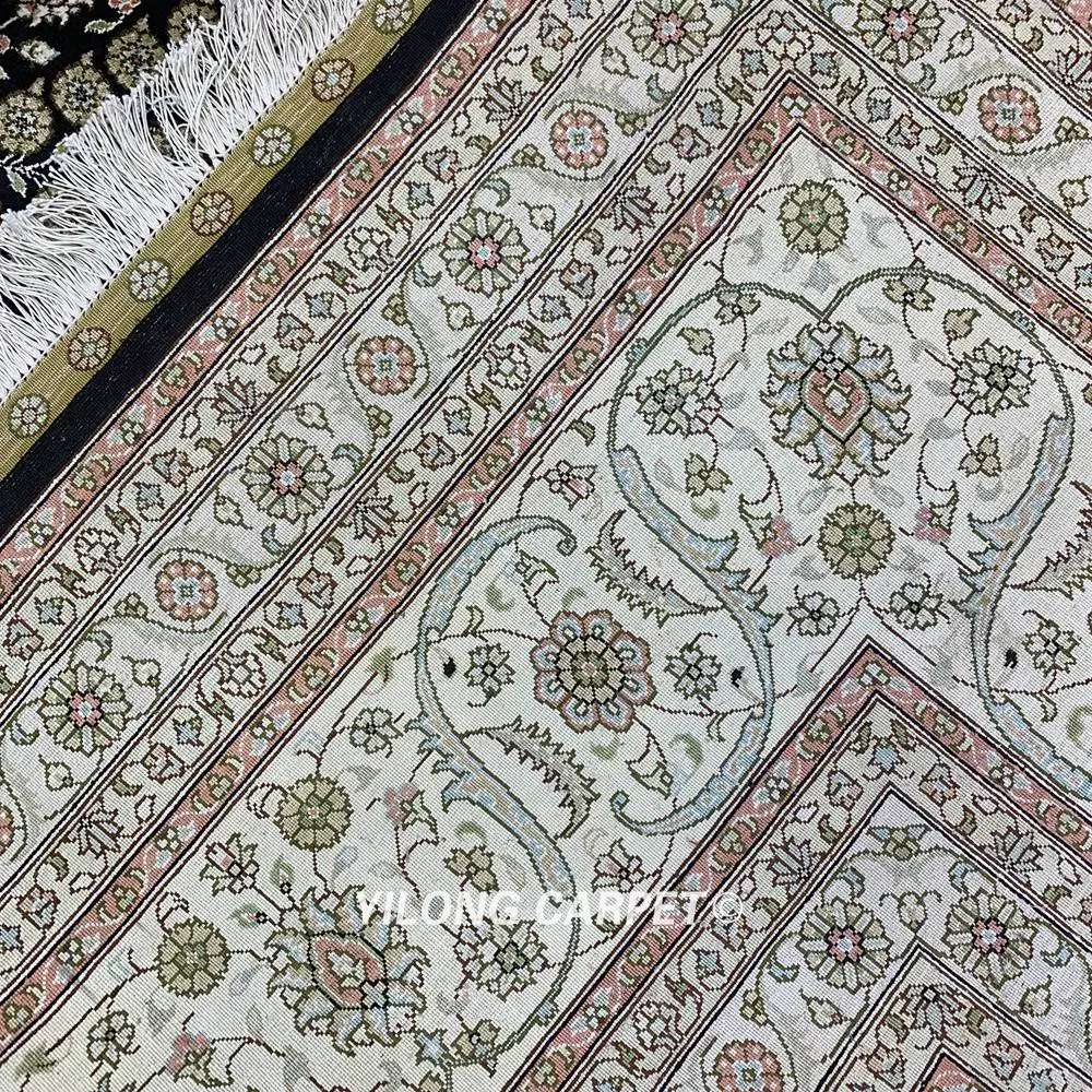 Yilong 8,6 'x10. 6 'Hereke Восточный ковер большой синий персидский ковер ручной работы (HF379H)