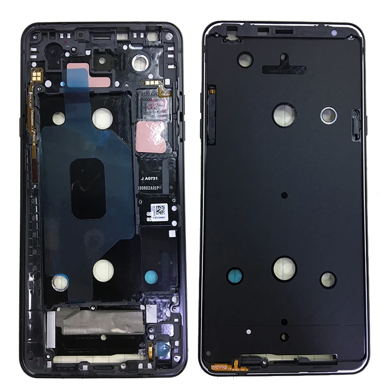 

BINYEAE New Metal Middle Frame For LG Stylo 4 Q710MS Q710 Bezel Housing Chassis Backplate Q710 Front Frame LCD Holder