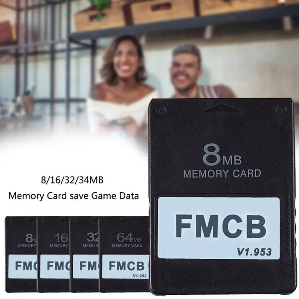 FMCB Бесплатная плата McBoot v1.953 для Sony PS2 Playstation2 карта 8 Мб/16 Мб/32 Мб/64 МБ OPL памяти
