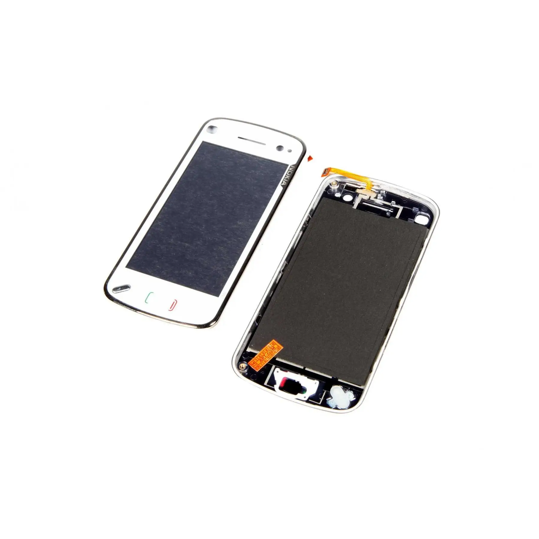 Сенсорное стекло,Тачскрин Nokia N97 с рамкой White(Original