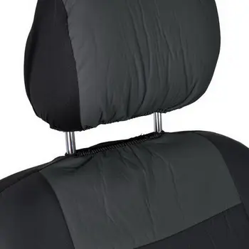 

Car Seat Cover Artificial Leather Material Universal 5-seat Car Mat Four Seasons Optional Black B99