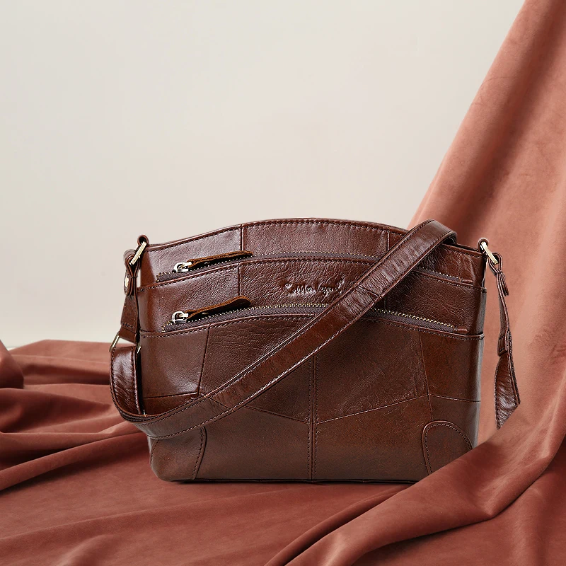 Cobbler Legend Genuine Leather Shoulder Crossbody Bag Women Handbags Vintage Messenger Bag High Quality Female Bags For Ladies