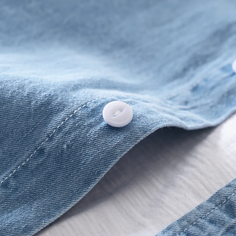 Classic casual Denim shirt spring autumn Comfortable thin solid tops men clothing long sleeve soft jeans shirts denim shirt,long sleeve shirt,men casual shirt