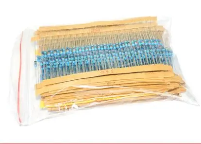 600 Pz 1/4W Kit Resistore A Pellicola Assortito 30 Valori 20 - Foto 10