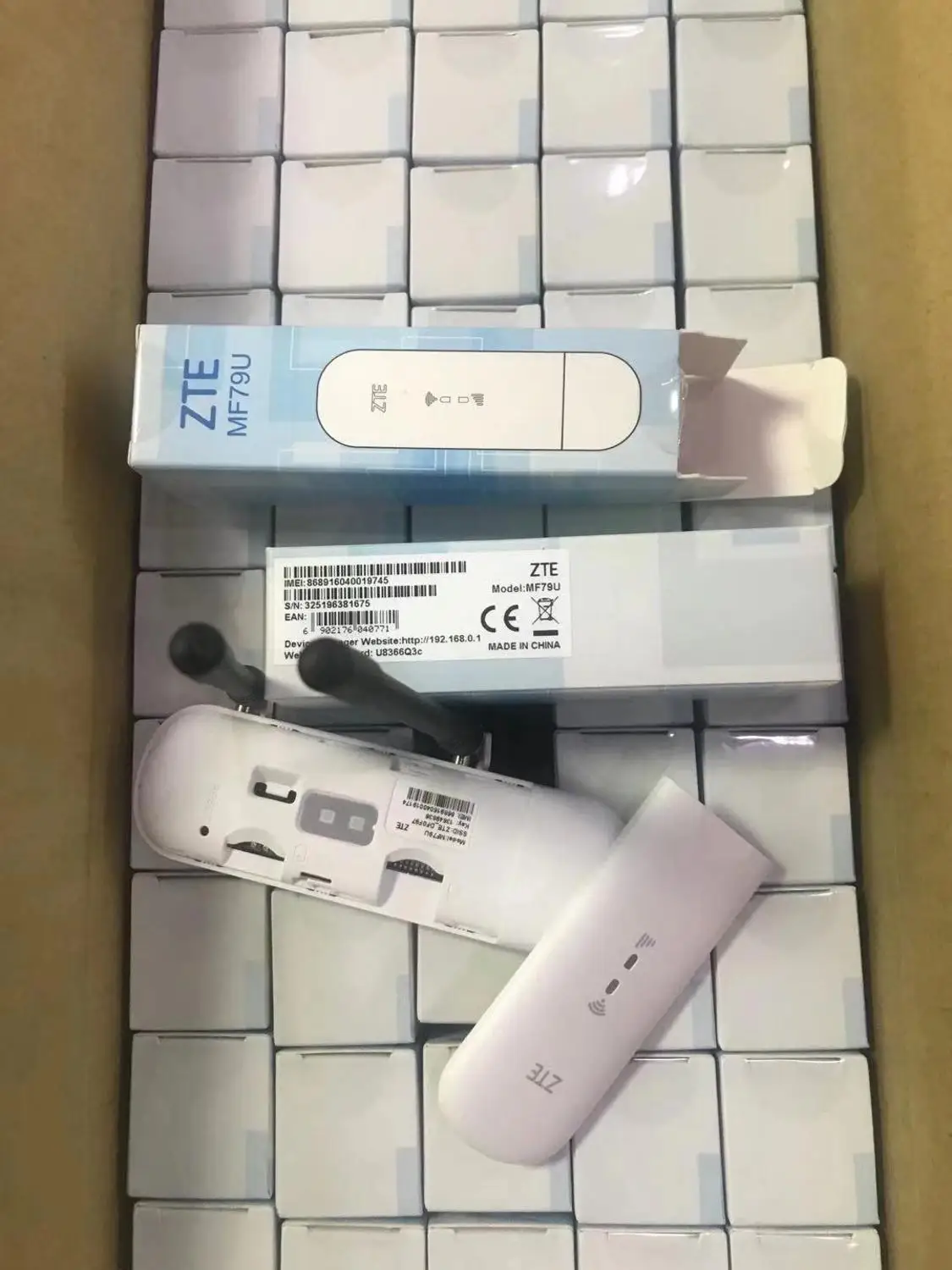 Original ZTE MF79 MF79U 150Mbps Modem Mobile Broadband Network Card 4G Wifi Usb Wireless Dongle + Antenna