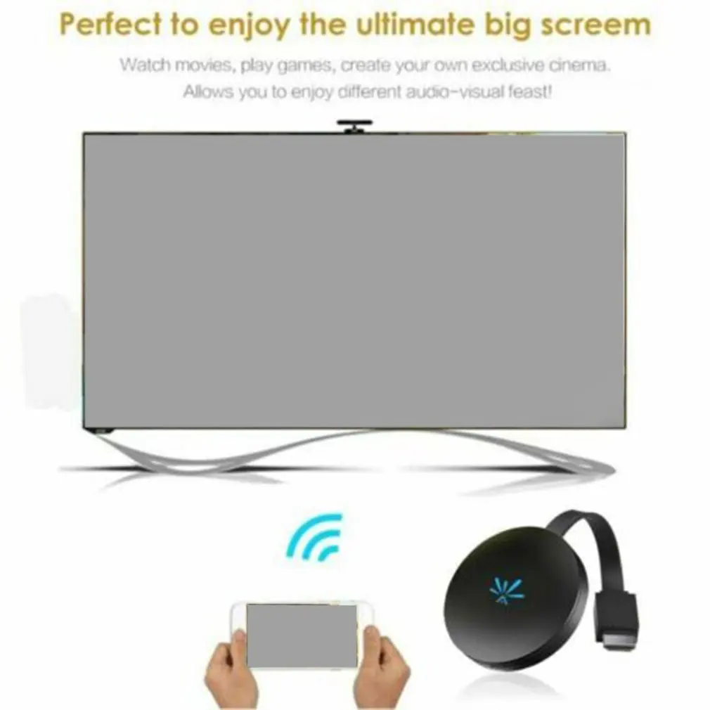 G6 tv Stick 2,4 ГГц видео WiFi дисплей HD экран зеркальное ТВ Беспроводной приемник ключа для Google Chromecast 2