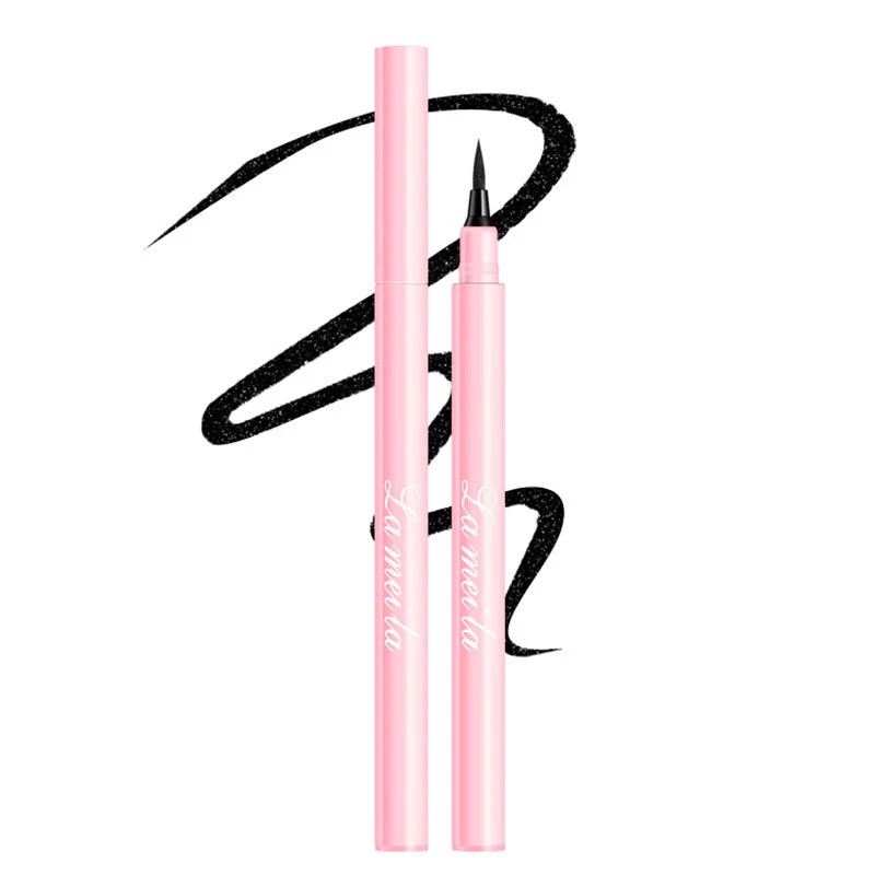 

2Pcs Black Long Lasting Eye Liner Pencil Waterproof Eyeliner Smudge-Proof Cosmetic Beauty Makeup Liquid