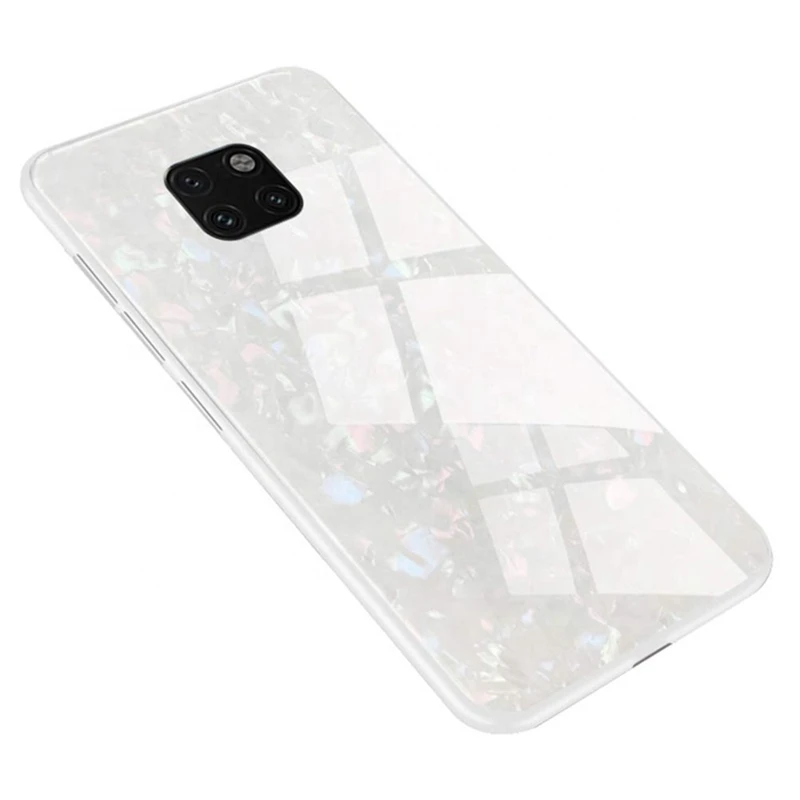Для huawei P20 P20Lite P20Pro P30 P30Lite P30Pro ультра тонкая ТПУ Рамка мраморная Морская раковина
