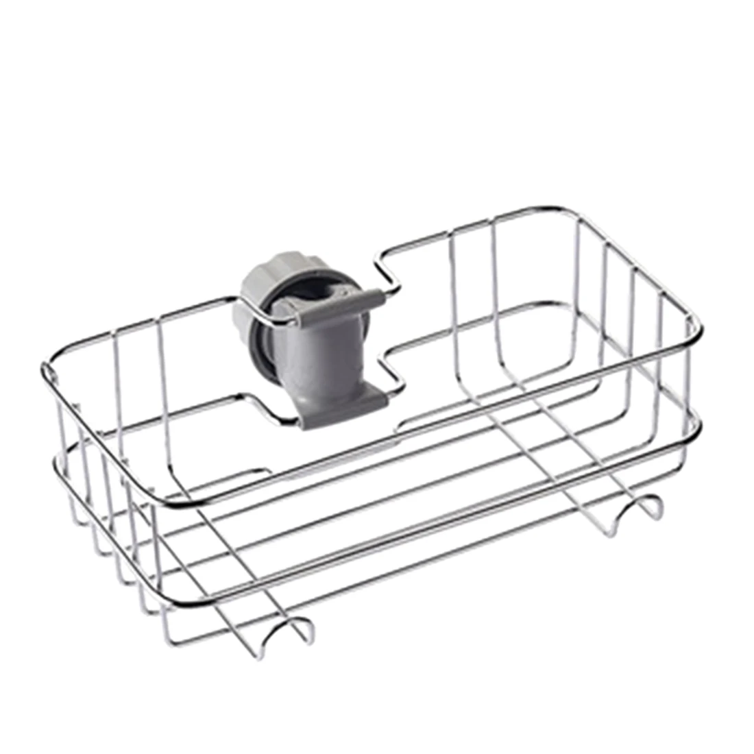 

Kitchen Faucet Drain Rack Stainless Steel Storage Rack Sink Storage Rack Soap Sponge Detergent Storage Holder