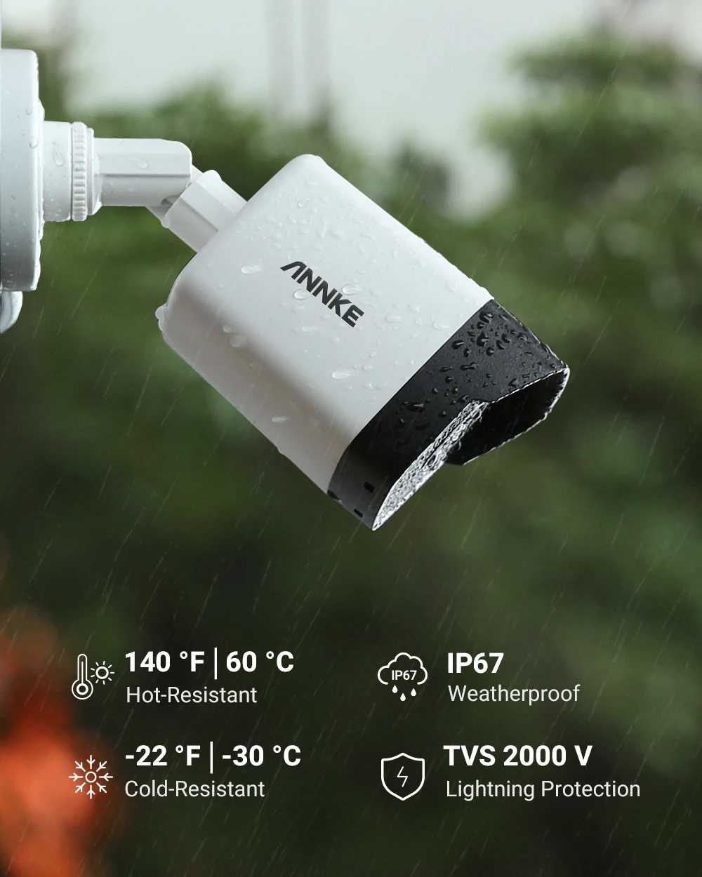 ANNKE 16CH 4K PoE CCTV System – 16x 8MP Outdoor Cameras, 4TB HDD, Human/Vehicle Detection, 100ft Night Vision, 24/7 Recording-877880