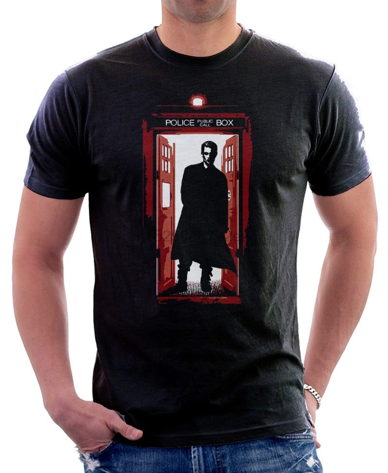 Bloody Spike William Buffy Vampire Slayer Tardis T Shirt Oz9801Cool Casual Pride Men Unisex New Fashion Tshirt | Мужская одежда