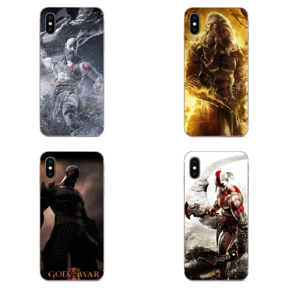 Для LG K50 Q6 Q7 Q8 Q60 X Power 2 3 Nexus 5 5X V10 V20 V30 V40 Q Stylus Diy Рисование TPU God Of War Kratos Art|Бамперы| |