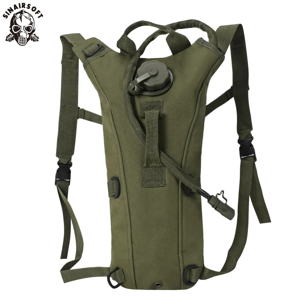 OD SINAIRSOFT 3L Тактический гидратационный Рюкзак Molle военный походный нейлоновый верблюжий водный мочевой пузырь сумка LY0030 - Цвет: OD
