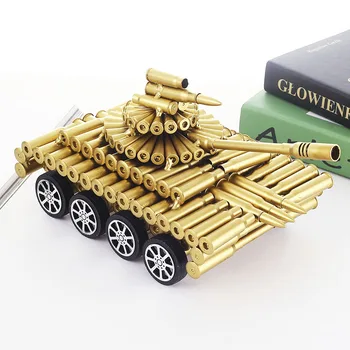 

Large 53 Eight-wheels Tank Model Ornament Diecast Military Main Battle Tank Model Car Hot Speed Wheels Toys for Children Adults