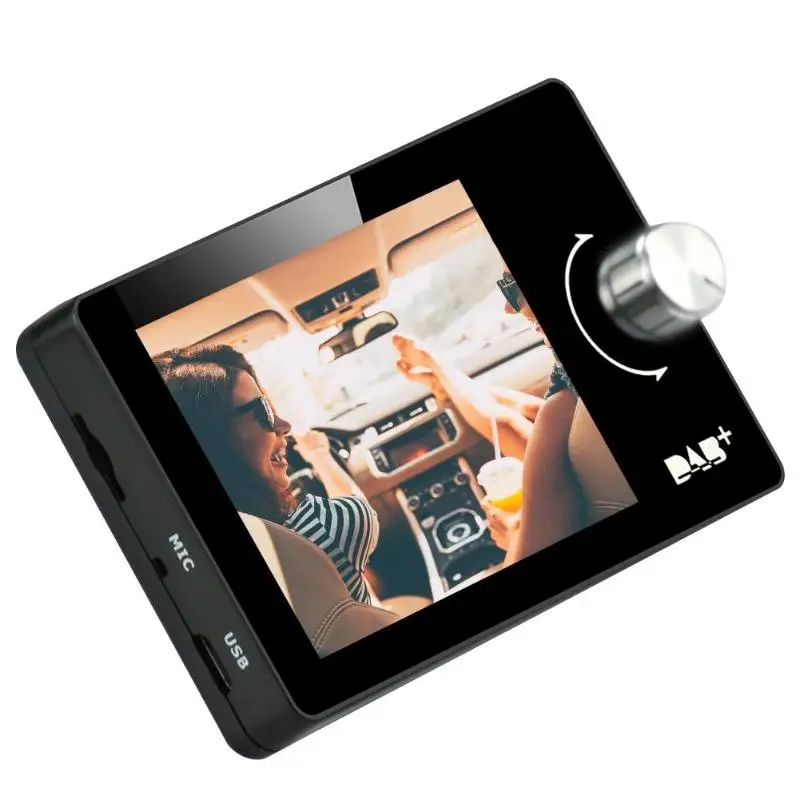 2.8In цветной TFT экран Автомобильный DAB+ радиоприемник DAB тюнер fm ...